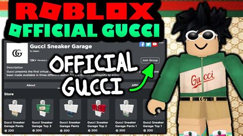 roblox gucci clothing|Gucci digital showroom.